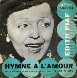 [Pochette de Hymne  l’amour (dith PIAF)]