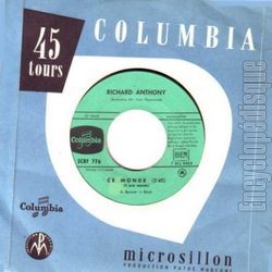 [Pochette de Ce monde (Richard ANTHONY)]
