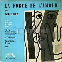 [Pochette de La force de l’amour (Paul LUARD (Pote))]