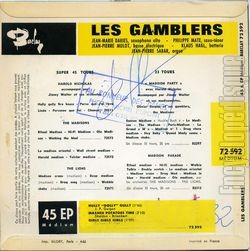 [Pochette de Hully "Dolly" gully (Les GAMBLERS) - verso]