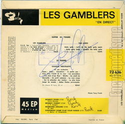 [Pochette de Monkey fever (Les GAMBLERS) - verso]