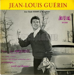 [Pochette de Nous…les amoureux (Jean-Louis GURIN)]