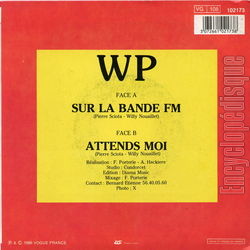 [Pochette de Sur la bande FM (WP) - verso]