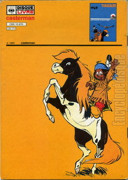 [Pochette de Yakari  "Les castors et le plican" (T.V. (Tlvision)) - verso]