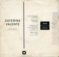 [Pochette de Rosalie musst nicht weinen (Caterina VALENTE) - verso]