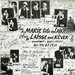 [Pochette de Marie tte en l’air (LIPSTICK) - verso]