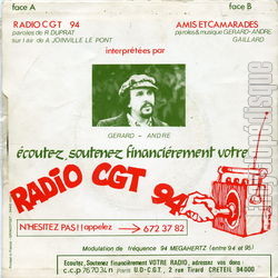 [Pochette de Radio CGT 94 (RADIO) - verso]