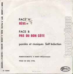 [Pochette de Rve (SELF INDUCTION) - verso]
