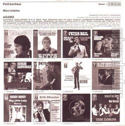 [Pochette de Petit bonheur (Salvatore ADAMO) - verso]