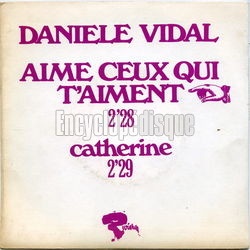 [Pochette de Aime ceux qui t’aiment (Danile VIDAL)]