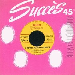 [Pochette de Le nombril des femmes d’agents (Georges BRASSENS)]