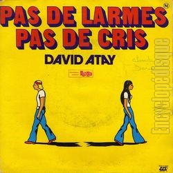 [Pochette de Je suis fatigu (David ATAY) - verso]