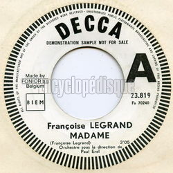 [Pochette de Madame (Franoise LEGRAND)]