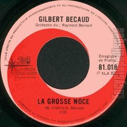 [Pochette de Et maintenant (Gilbert BCAUD) - verso]