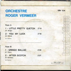 [Pochette de Little pretty quetch (Roger VERMEER) - verso]