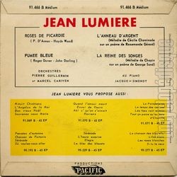 [Pochette de Roses de Picardie (Jean LUMIRE) - verso]