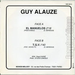 [Pochette de El Manuelos (Guy ALAUZE) - verso]