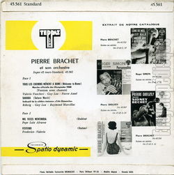 [Pochette de Tous les chemins mnent  Rome (Pierre BRACHET) - verso]