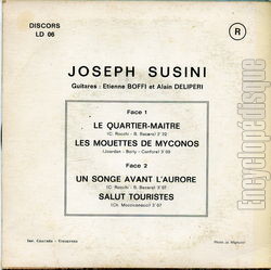 [Pochette de Le quartier-maitre (Joseph SUSINI) - verso]