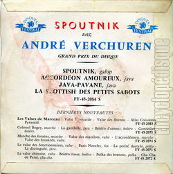 [Pochette de Spoutnik (Andr VERCHUREN) - verso]