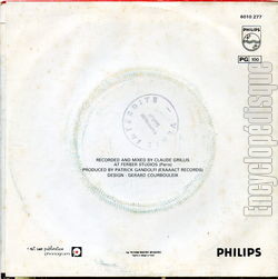 [Pochette de Fly on the little wing (LOOK DE PARIS) - verso]