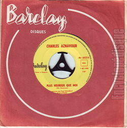 [Pochette de Rendez-vous  Brasilia (Charles AZNAVOUR) - verso]