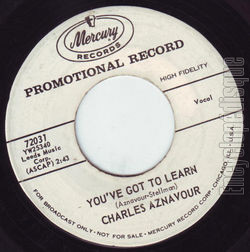 [Pochette de You’ve let yourself go (tats-Unis d’Amrique) (promo) (Charles AZNAVOUR) - verso]