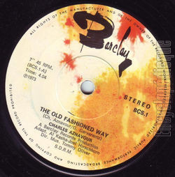 [Pochette de The old fashioned way (Charles AZNAVOUR)]