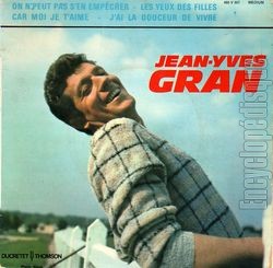 [Pochette de On n’peut pas s’en empcher (Jean-Yves GRAN)]