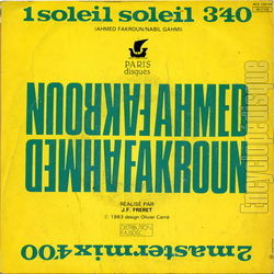 [Pochette de Soleil soleil (Ahmed FAKROUN) - verso]