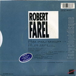 [Pochette de Perdu sous l’quateur (Robert FAREL) - verso]