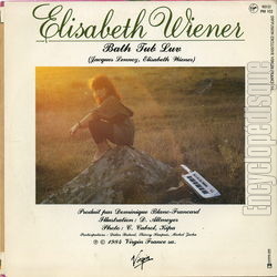 [Pochette de Sous ma douche (lisabeth WIENER) - verso]