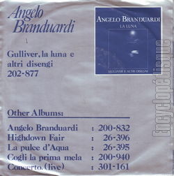 [Pochette de Gulliver (Angelo BRANDUARDI) - verso]