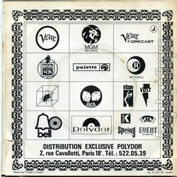 [Pochette de Black Caesar (B.O.F.  Films ) - verso]