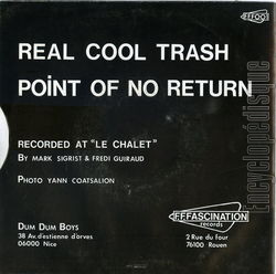 [Pochette de Real cool trash (DUM DUM BOYS) - verso]