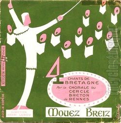 [Pochette de 4 chants de Bretagne (CHORALE DU CERCLE BRETON DE RENNES)]