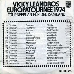 [Pochette de Du lsst mir meine Welt (Vicky LEANDROS) - verso]