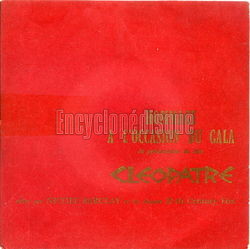 [Pochette de Cl�op�tre (B.O.F. �&nbsp;Films&nbsp;�)]