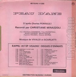 [Pochette de Peau d’ne (JEUNESSE) - verso]