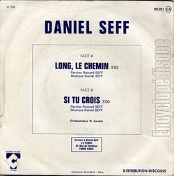 [Pochette de Long, le chemin (Daniel SEFF) - verso]