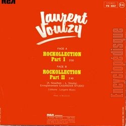 [Pochette de Rockollection (Laurent VOULZY) - verso]