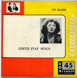 [Pochette de Sings (tats-Unis d’Amrique) (dith PIAF)]
