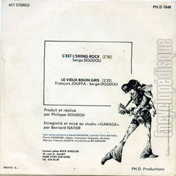 [Pochette de C’est l’swing rock (ROCK’N’ROLLER) - verso]