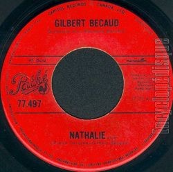 [Pochette de Nathalie (Gilbert BCAUD)]