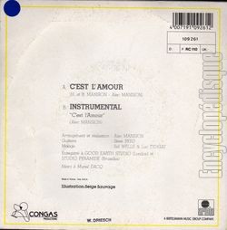 [Pochette de C’est l’amour (LOPOLD NORD & VOUS) - verso]