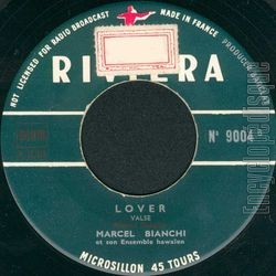 [Pochette de 3 heures du matin (Marcel BIANCHI) - verso]