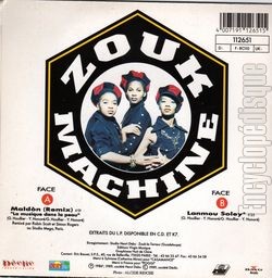 [Pochette de Maldn (La musique dans la peau) (ZOUK MACHINE) - verso]