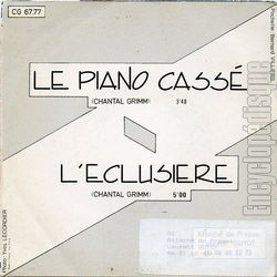 [Pochette de L’clusire (Chantal GRIMM) - verso]