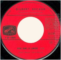 [Pochette de Viens dans la lumire (Gilbert BCAUD)]