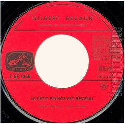 [Pochette de Le petit Prince est revenu (Gilbert BCAUD)]